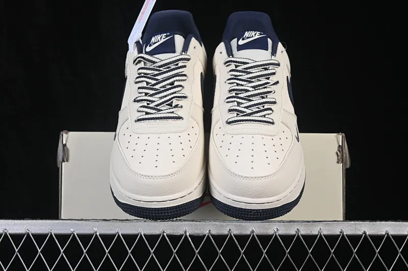 All categories Nk Air Force 1 Air Force series Nk Air Force 1 Low Air Force low-top Nike Air Force 1'07 Low off-white navy Air Force 1 low-top casual sneakers FV3694-110